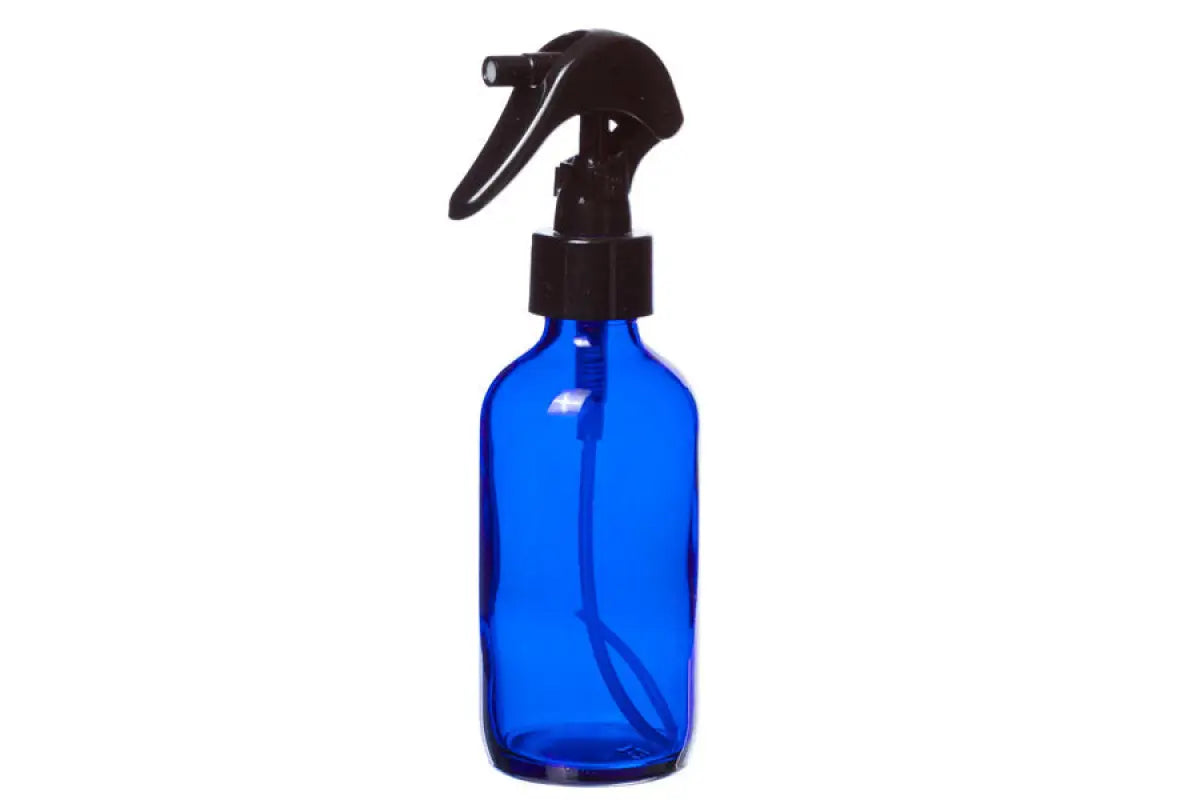 4 oz. Blue Glass Bottle with Trigger Sprayer