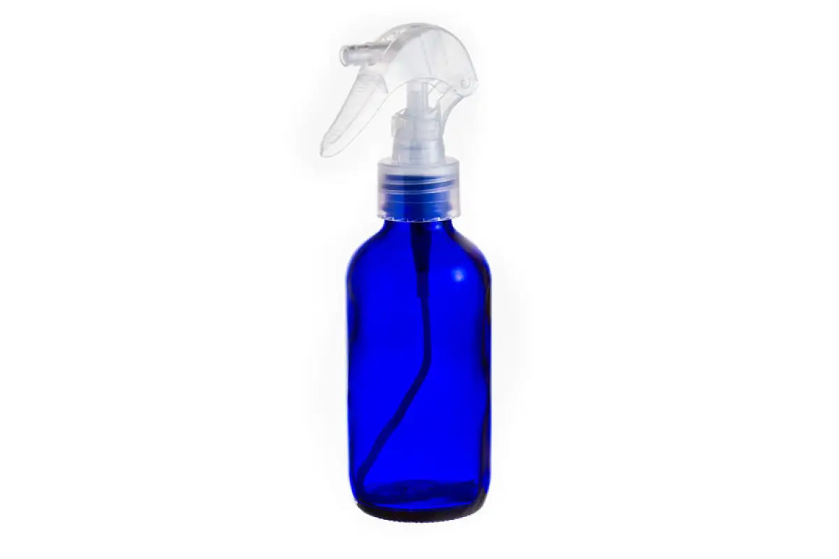 4 oz. Blue Glass Bottle with Trigger Sprayer