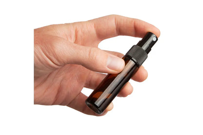 10 ml Amber Glass Vials with Misting Spray Tops (Pack of 6)