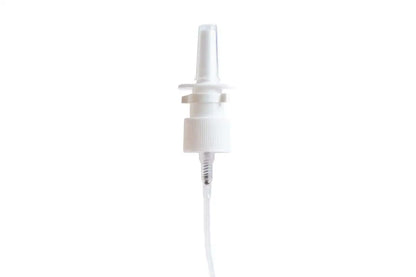 Nasal Sprayer and Stopper Clip for 1 oz. and 2 oz. Glass Bottles and 2 and 4 oz. Plastic Bottles (20-410 Neck Size)