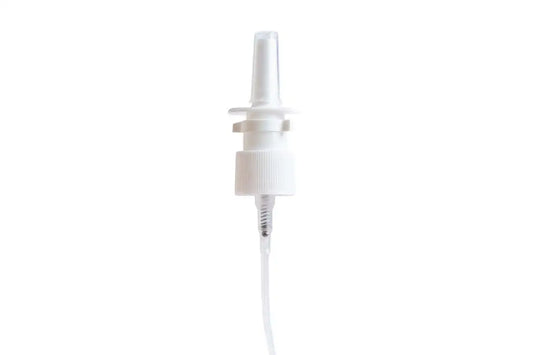 Nasal Sprayer and Stopper Clip for 1 oz. and 2 oz. Glass Bottles and 2 and 4 oz. Plastic Bottles (20-410 Neck Size)