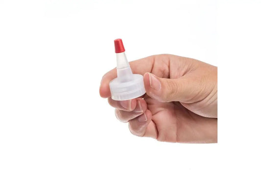 Natural Yorker Spout with Cap for Some 2, 4  and 8 oz. Plastic Bottles (24-410 Neck Size)